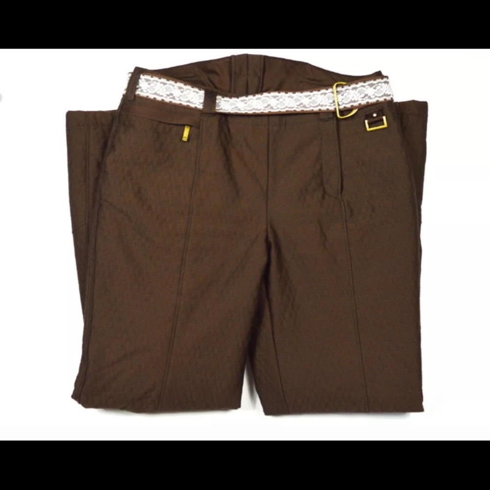 Women snow pants | brown winter pants | snowboarding women pants | lace belt